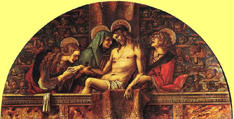 CRIVELLI, Carlo Pieta 124 oil painting picture